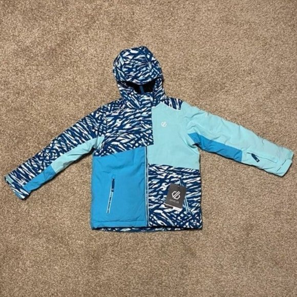 *NWT* Dare2B Turquois Ski/Snowboarding Winter Coat/Jacket Size 9/10 years youth - Picture 1 of 12